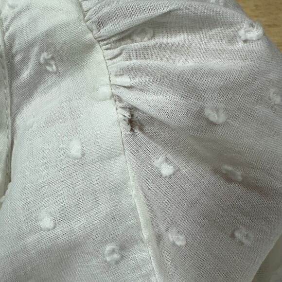 Farm Rio Macaw Cross Stitch Embroidered Mini Dress Women's Size XS New With Tags - Picture 3 of 10